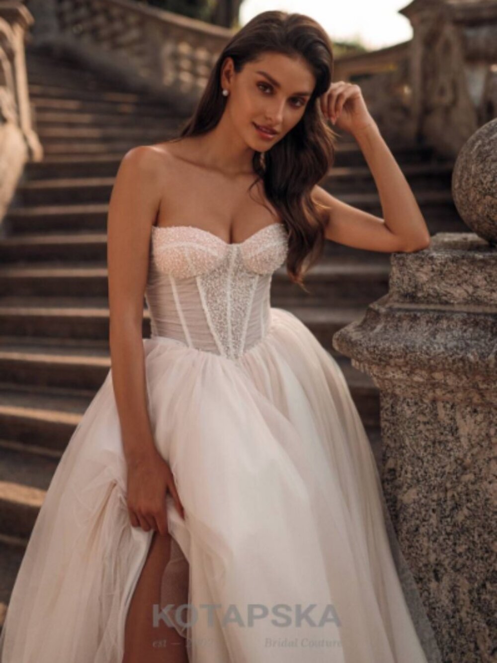Iryna Kotapska Wedding Dress Size US 2